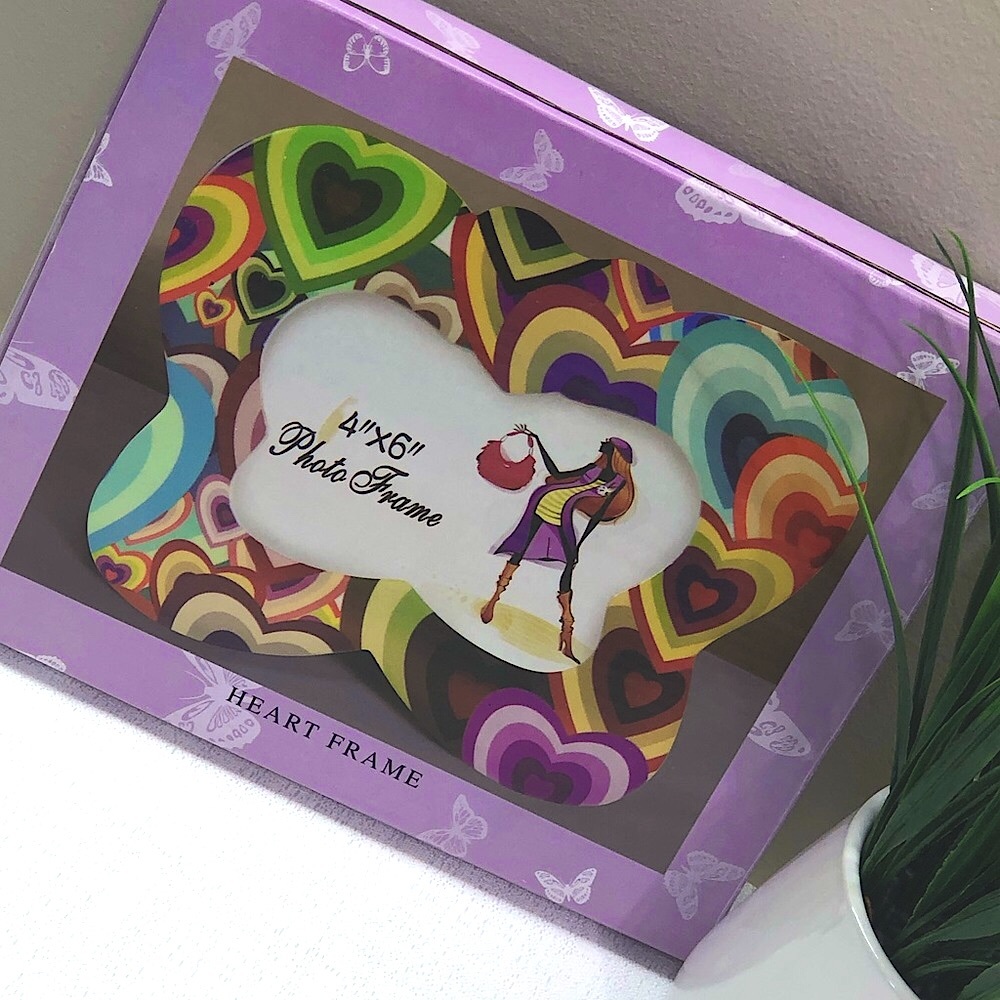 R&K Sales Home Office Picture Heart Frame 4”X6”